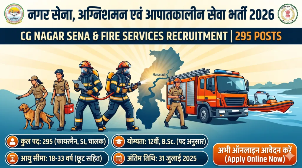 CG Nagar Sena Bharti 2026